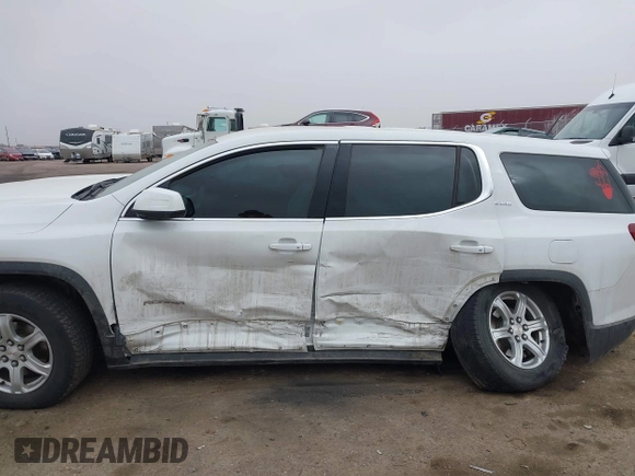 2017 GMC Acadia SLE with VIN 1GKKNRLA7HZ105178, listed as a IAAI auction lot 41814522 with 185,085 mi miles and . Bid and sale history available at DreamBid. Image 15.