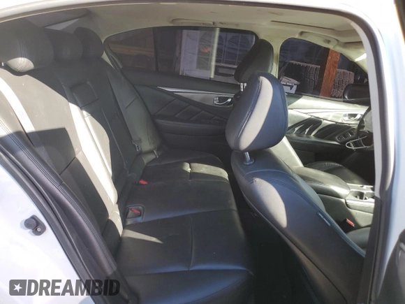 2014 Infiniti Q50 Premium with VIN JN1BV7AP0EM677325, listed as a Copart auction lot 47006435 with 137,238 mi miles and Salvage Title. Bid and sale history available at carsss.com. Image 10.