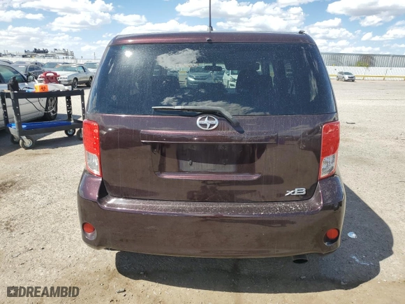 2012 Scion xB with VIN JTLZE4FE7CJ004570, listed as a Copart auction lot 53264915 with 216,080 mi miles and Salvage Title. Bid and sale history available at carsss.com. Image 6.