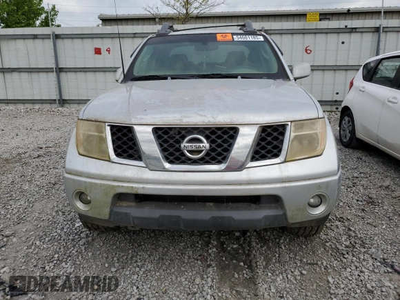 2007 Nissan Frontier Nismo with VIN 1N6AD07W87C417925, listed as a Copart auction lot 54601185 with Not provided miles and Salvage title. Bid and sale history available at DreamBid. Image 5.