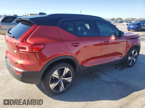 2022 Volvo XC40 Twin Plus z VIN YV4ED3URXN2691650, wystawiony jako Copart lot #43424765 z przebiegiem 47 573 mil mil oraz Szkoda całkowita • Salvage title. Historia ofert i sprzedaży dostępna na DreamBid. Obrazek 3.