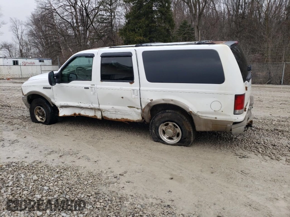 2001 Ford Excursion Limited z VIN 1FMSU43F51EA01083, wystawiony jako Copart lot #47726825 z przebiegiem 343 791 mil mil oraz Szkody całkowita. Historia ofert i sprzedaży dostępna na DreamBid. Obrazek 2.