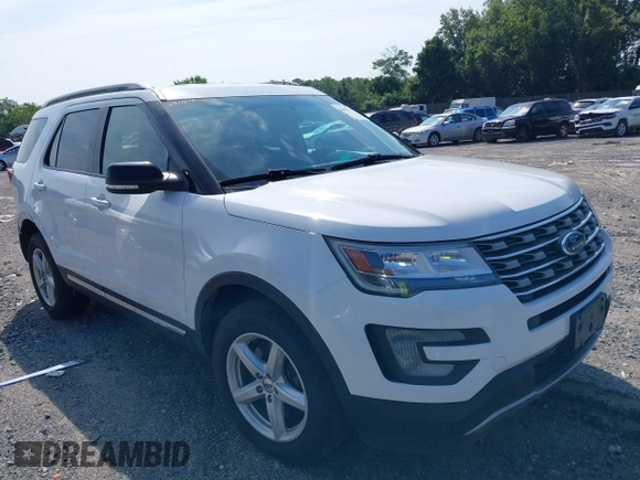 2017 Ford Explorer XLT z VIN 1FM5K8D81HGB28258, wystawiony jako IAAI lot #42613757 z przebiegiem 89 694 mil mil oraz . Historia ofert i sprzedaży dostępna na DreamBid. Obrazek 1.