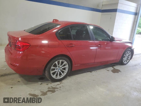 2017 BMW 3 Series 320i xDrive with VIN WBA8E5G37HNU43078, listed as a Copart auction lot 57571625 with 126,559 mi miles and Salvage title. Bid and sale history available at DreamBid. Image 3.