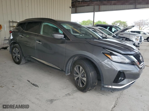 2021 Nissan Murano SV with VIN 5N1AZ2BJ4MC145862, listed as a Copart auction lot 51704575 with 59,081 mi miles and Non Repairable. Bid and sale history available at carsss.com. Image 4.