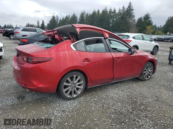 2020 Mazda 3 Premium with VIN 3MZBPBEM6LM117611, listed as a Copart auction lot 51363175 with Not Provided miles and Salvage Title. Bid and sale history available at DreamBid. Image 3.