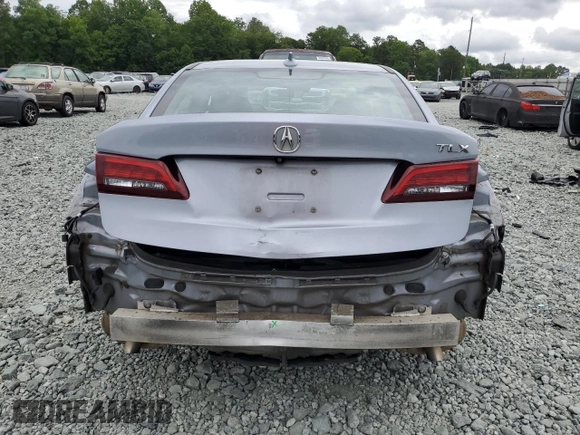 2015 Acura TLX Technology with VIN 19UUB2F56FA018047, listed as a Copart auction lot 60394865 with 204,277 mi miles and Salvage title. Bid and sale history available at DreamBid. Image 6.