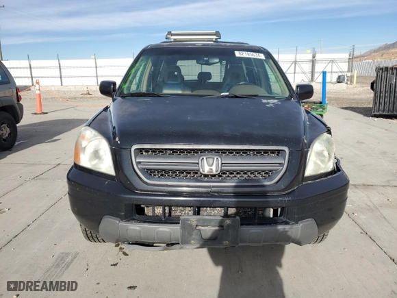 2004 Honda Pilot EX with VIN 5FNYF18684B009407, listed as a Copart auction lot 82195634 with 217,683 mi miles and Salvage Title. Bid and sale history available at carsss.com. Image 5.