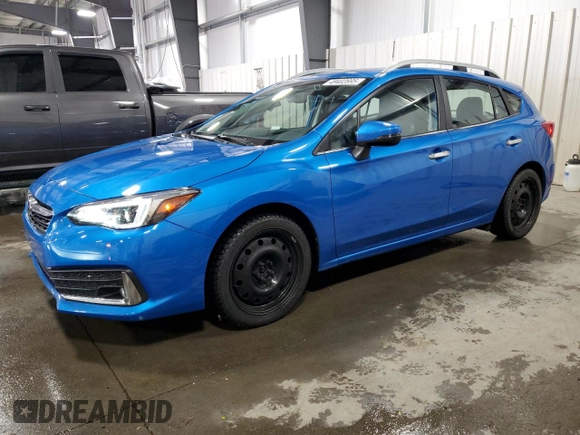 2020 Subaru Impreza Limited with VIN 4S3GTAU66L3726877, listed as a Copart auction lot 49402695 with 16,476 mi miles and Salvage title. Bid and sale history available at DreamBid. Image 1.