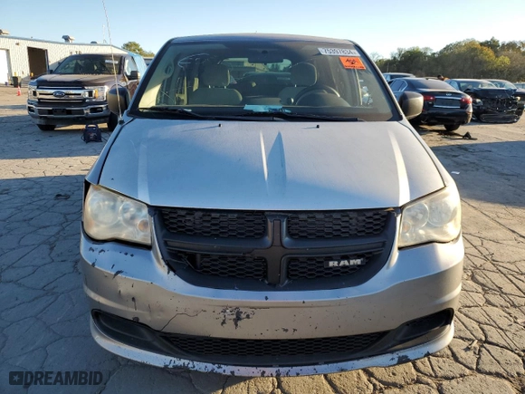 2013 Ram Cargo Van Tradesman with VIN 2C4JRGAG0DR786537, listed as a Copart auction lot 75397834 with 204,179 mi miles and Clean Title. Bid and sale history available at carsss.com. Image 5.