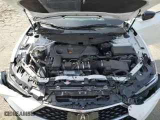 2023 Acura TLX w/Advance Package with VIN 19UUB6F69PA001387, listed as a Copart auction lot 53172205 with 11,876 mi miles and Salvage Title. Bid and sale history available at carsss.com. Image 11.