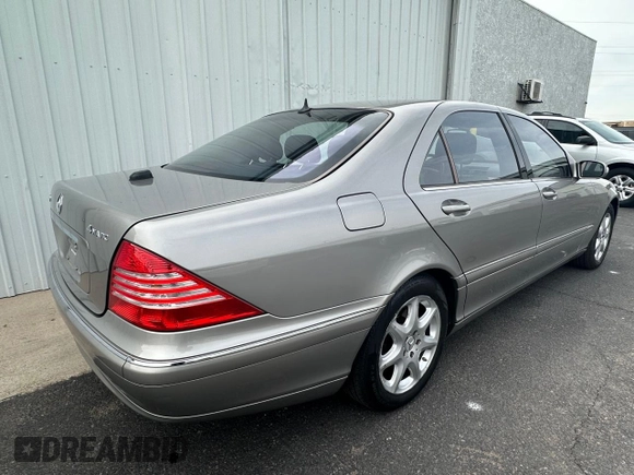 2006 Mercedes-Benz S 430 with VIN WDBNG83J36A466740, listed as a Copart auction lot 49663435 with 130,387 mi miles and Clean Title. Bid and sale history available at carsss.com. Image 4.