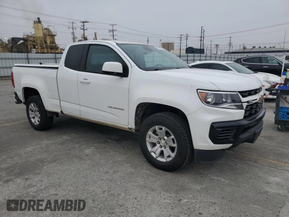 2022 Chevrolet Colorado 2WD LT with VIN 1GCHSCEAXN1116727, listed as a Copart auction lot 59574465 with 77,265 mi miles and Clean title. Bid and sale history available at DreamBid. Image 4.