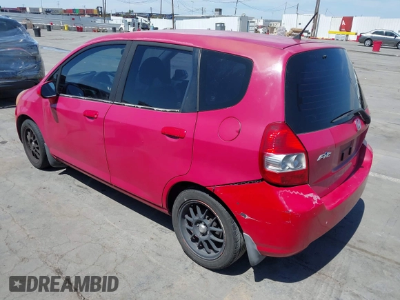 2008 Honda Fit with VIN JHMGD384X8S058806, listed as a IAAI auction lot 42003885 with 216,612 mi miles. Bid and sale history available at carsss.com. Image 3.