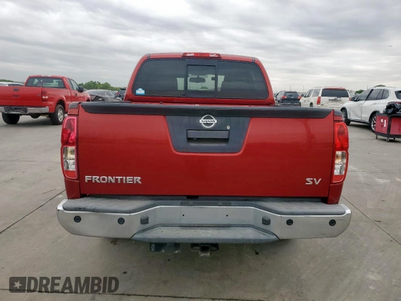 2014 Nissan Frontier SV with VIN 1N6AD0ER5EN764921, listed as a Copart auction lot 51390215 with 129,125 mi miles and Salvage title. Bid and sale history available at DreamBid. Image 6.