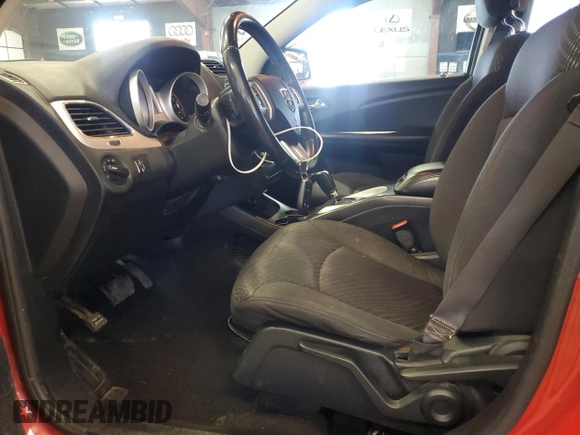 2017 Dodge Journey SE with VIN 3C4PDCAB3HT507672, listed as a Copart auction lot 52388255 with 175,384 mi miles and Salvage Title. Bid and sale history available at DreamBid. Image 7.
