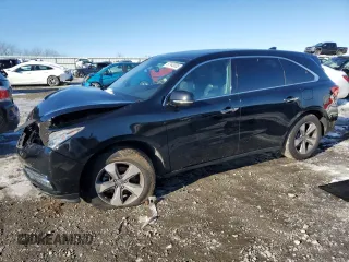 2015 Acura MDX z VIN 5FRYD4H26FB029323, wystawiony jako Copart lot #87943035 z przebiegiem 128 352 mil mil oraz Szkoda całkowita • Salvage title. Historia ofert i sprzedaży dostępna na DreamBid. Obrazek 1.