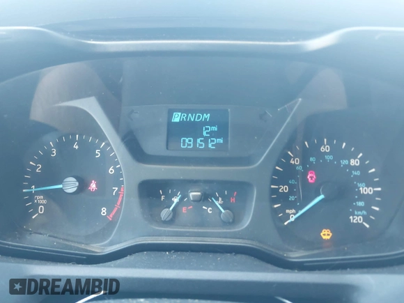 2018 Ford Transit with VIN 1FTYE1ZM0JKA39340, listed as a IAAI auction lot 41483588 with 91,512 mi miles and . Bid and sale history available at DreamBid. Image 7.