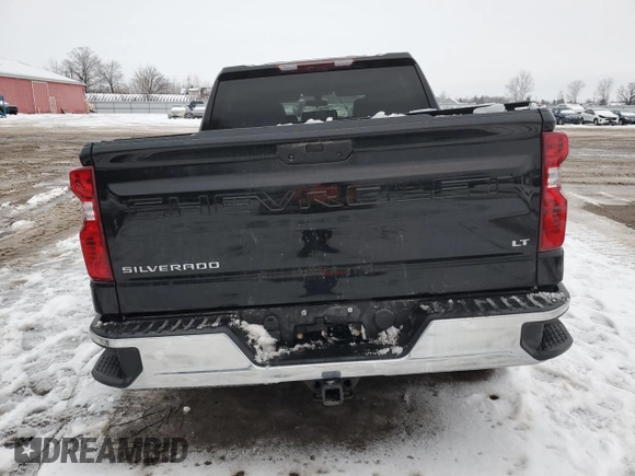 2021 Chevrolet Silverado 1500 LT with VIN 1GCPYDEK2MZ368271, listed as a Copart auction lot 85926564 with 127,850 mi miles and Salvage Title. Bid and sale history available at carsss.com. Image 6.