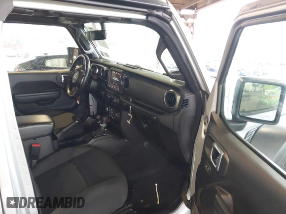 2022 Jeep Wrangler Unlimited Sport S with VIN 1C4HJXDG6NW144396, listed as a IAAI auction lot 42362283 with 19,854 mi miles and . Bid and sale history available at DreamBid. Image 5.