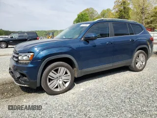 2019 Volkswagen Atlas SE z VIN 1V2UR2CA6KC623887, wystawiony jako Copart lot #52291985 z przebiegiem 57 327 mil mil oraz Szkoda całkowita • Salvage title. Historia ofert i sprzedaży dostępna na DreamBid. Obrazek 1.