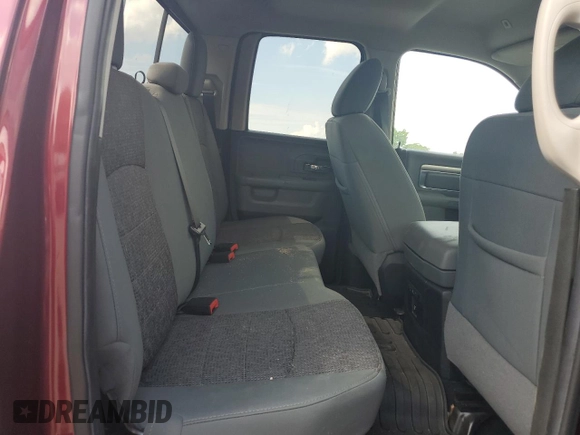 2018 Ram 1500 Big Horn with VIN 1C6RR6GT0JS169268, listed as a Copart auction lot 55416995 with 98,354 mi miles and Salvage title. Bid and sale history available at DreamBid. Image 10.