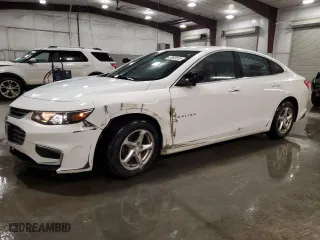 2017 Chevrolet Malibu LS with VIN 1G1ZB5ST3HF243566, listed as a Copart auction lot 47592615 with 90,851 mi miles and Salvage Title. Bid and sale history available at carsss.com. Image 1.