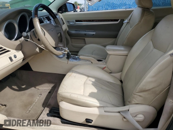 2008 Chrysler Sebring Limited with VIN 1C3LC65M58N101007, listed as a Copart auction lot 50083235 with 74,516 mi miles and Salvage title. Bid and sale history available at DreamBid. Image 7.