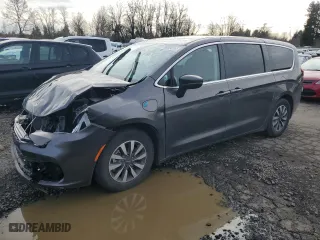2023 Chrysler Pacifica Hybrid Touring L with VIN 2C4RC1L72PR551270, listed as a Copart auction lot 47172465 with 48,605 mi miles and Non Repairable. Bid and sale history available at carsss.com. Image 1.