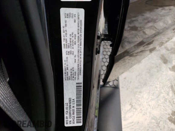 2024 Ram 1500 Tradesman with VIN 1C6SRFGT6RN162823, listed as a Copart auction lot 64894244 with 7,793 mi miles and Salvage title. Bid and sale history available at DreamBid. Image 13.