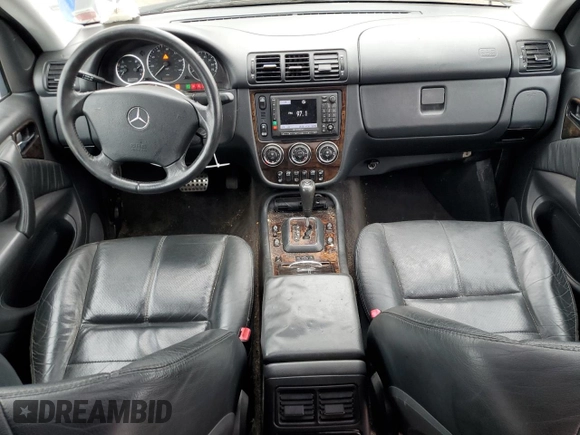 2005 Mercedes-Benz M-Class 3.7L with VIN 4JGAB57E35A559004, listed as a Copart auction lot 72765774 with 225,883 mi miles and Salvage Title. Bid and sale history available at carsss.com. Image 8.