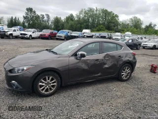 2016 Mazda 3 i Touring with VIN 3MZBM1L73GM307128, listed as a Copart auction lot 62408655 with 90,120 mi miles and Salvage title. Bid and sale history available at DreamBid. Image 1.
