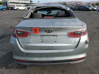 2016 Kia Optima Hybrid with VIN KNAGM4AD8G5094991, listed as a Copart auction lot 78432014 with 180,365 mi miles and Salvage Title. Bid and sale history available at carsss.com. Image 6.