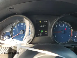 2019 Maserati GranTurismo Convertible Sport with VIN ZAM45VMA1K0314404, listed as a Copart auction lot 84752374 with 36,438 mi miles and Salvage Title. Bid and sale history available at carsss.com. Image 9.