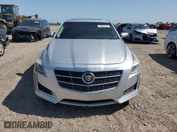 2016 Cadillac CTS RWD with VIN 1G6AP5SX4G0132098, listed as a Copart auction lot 52594175 with 104,683 mi miles and Salvage title. Bid and sale history available at DreamBid. Image 5.