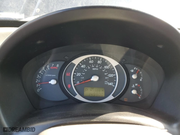 2008 Hyundai Tucson SE with VIN KM8JN72D88U770574, listed as a Copart auction lot 45315085 with 149,900 mi miles and Salvage Title. Bid and sale history available at carsss.com. Image 9.