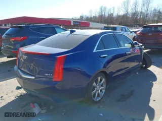 2015 Cadillac ATS Sedan Luxury RWD with VIN 1G6AB5RX3F0126019, listed as a IAAI auction lot 41669062 with 118,693 mi miles. Bid and sale history available at carsss.com. Image 4.