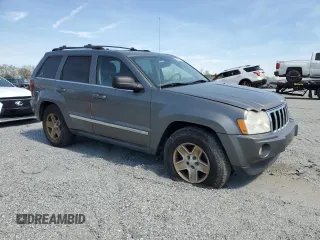 2007 Jeep Grand Cherokee Limited with VIN 1J8HR58287C627705, listed as a Copart auction lot 50090375 with 286,074 mi miles and Clean Title. Bid and sale history available at carsss.com. Image 4.