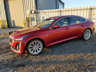 2022 Cadillac CT5 Luxury with VIN 1G6DW5RKXN0119556, listed as a Copart auction lot 77901354 with 30,860 mi miles and Clean Title. Bid and sale history available at carsss.com. Image 1.
