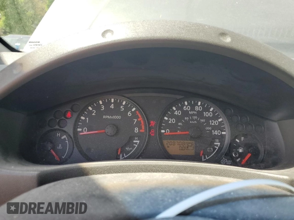 2006 Nissan Frontier SE with VIN 1N6AD06U56C411515, listed as a Copart auction lot 50495045 with 208,708 mi miles and Clean title. Bid and sale history available at DreamBid. Image 9.