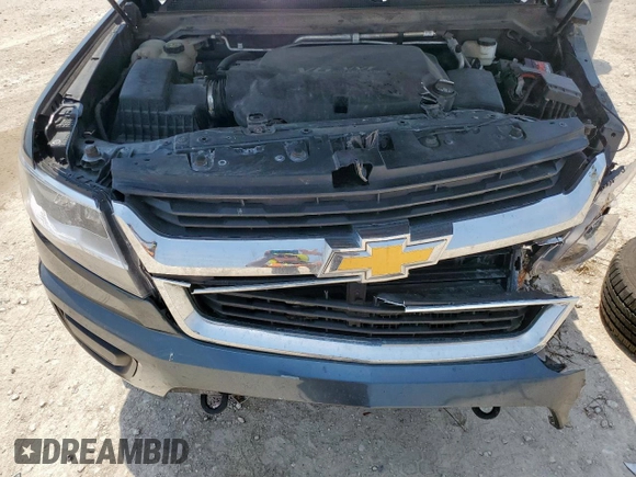 2020 Chevrolet Colorado 4WD LT with VIN 1GCGTCEN2L1102779, listed as a Copart auction lot 57091205 with 95,150 mi miles and Salvage title. Bid and sale history available at DreamBid. Image 11.