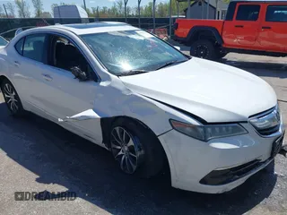 2016 Acura TLX with VIN 19UUB1F35GA000603, listed as a IAAI auction lot 41981464 with 168,783 mi miles. Bid and sale history available at carsss.com. Image 6.