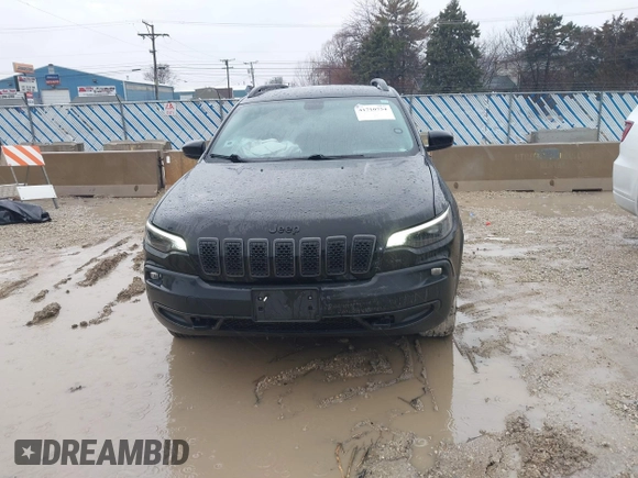 2020 Jeep Cherokee Latitude with VIN 1C4PJMCX9LD584410, listed as a IAAI auction lot 41710754 with 73,325 mi miles. Bid and sale history available at carsss.com. Image 12.