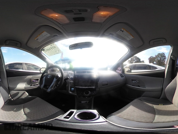2017 Toyota Prius v Two with VIN JTDZN3EU6HJ057203, listed as a IAAI auction lot 41544512 with 116,663 mi miles. Bid and sale history available at carsss.com. Image 18.