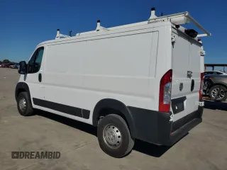 2023 Ram ProMaster Cargo with VIN 3C6LRVVG5PE527224, listed as a Copart auction lot 77179234 with 33,804 mi miles and Salvage Title. Bid and sale history available at DreamBid. Image 2.