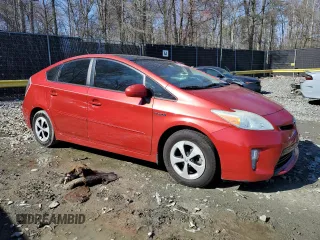 2012 Toyota Prius One with VIN JTDKN3DU5C1560314, listed as a Copart auction lot 49600765 with 114,923 mi miles and Salvage Title. Bid and sale history available at carsss.com. Image 4.