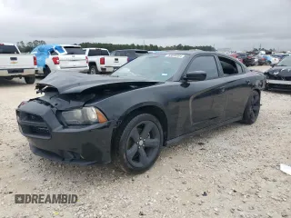 2012 Dodge Charger SXT with VIN 2C3CDXHG2CH282299, listed as a Copart auction lot 83696994 with 115,913 mi miles and Salvage Title. Bid and sale history available at carsss.com. Image 1.