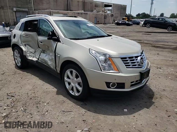 2016 Cadillac SRX Performance Collection with VIN 3GYFNCE32GS508631, listed as a Copart auction lot 60660554 with 92,025 mi miles and Salvage title. Bid and sale history available at DreamBid. Image 11.