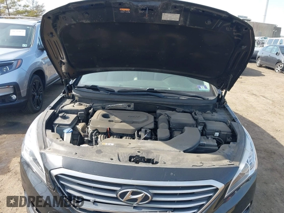 2017 Hyundai Sonata 2.4L with VIN 5NPE24AF5HH554112, listed as a IAAI auction lot 41783014 with 86,827 mi miles. Bid and sale history available at carsss.com. Image 10.