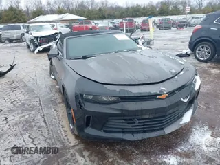2018 Chevrolet Camaro 1LT with VIN 1G1FB3DX8J0124766, listed as a IAAI auction lot 41737430 with 101,028 mi miles. Bid and sale history available at carsss.com. Image 1.